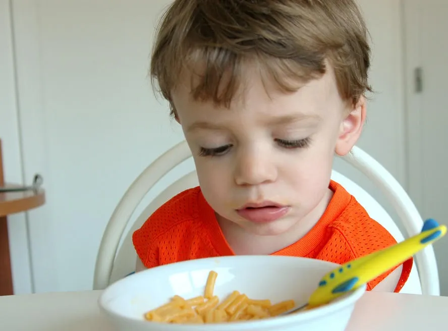 Los niños que no quieren comer